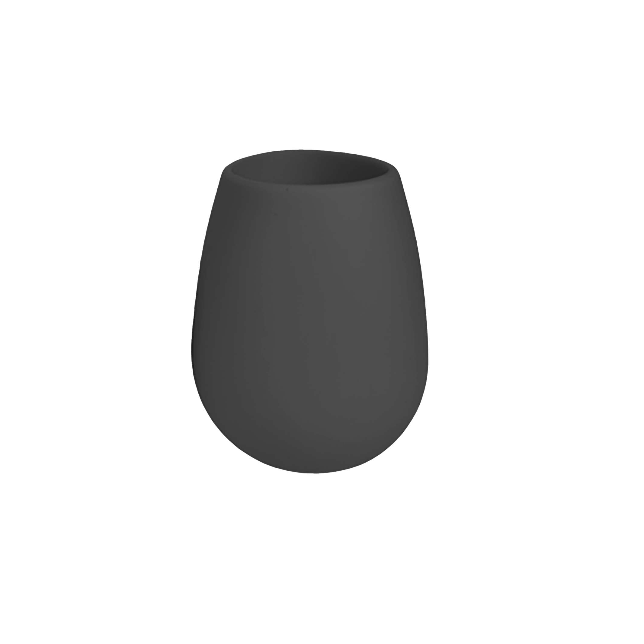 PORTER GREEN – FEGG WATER GLASSES 350ML IN SILICONE - Smoke